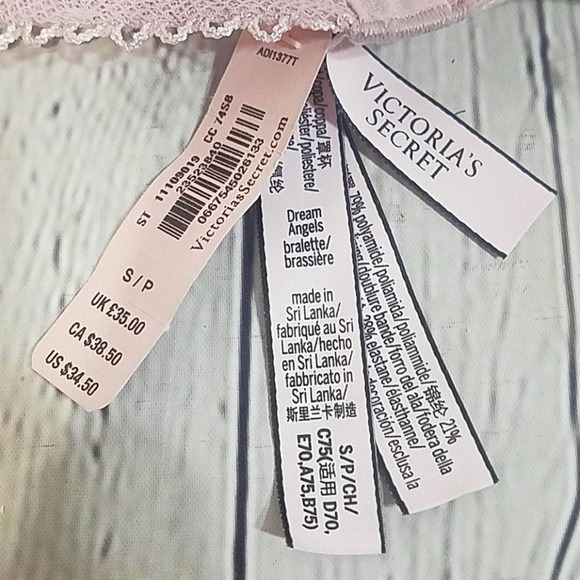 NWT Victoria's Secret Small Dream Angel's Bralette - Picture 3 of 3